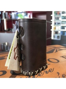 Dicodes - Dani Box Mini 80W LEATHER COVER par Cover for Vapers - BRUN
