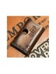 Billet Box COVER IN LEATHER von Cover for Vapers - OLD BROWN LOGO
