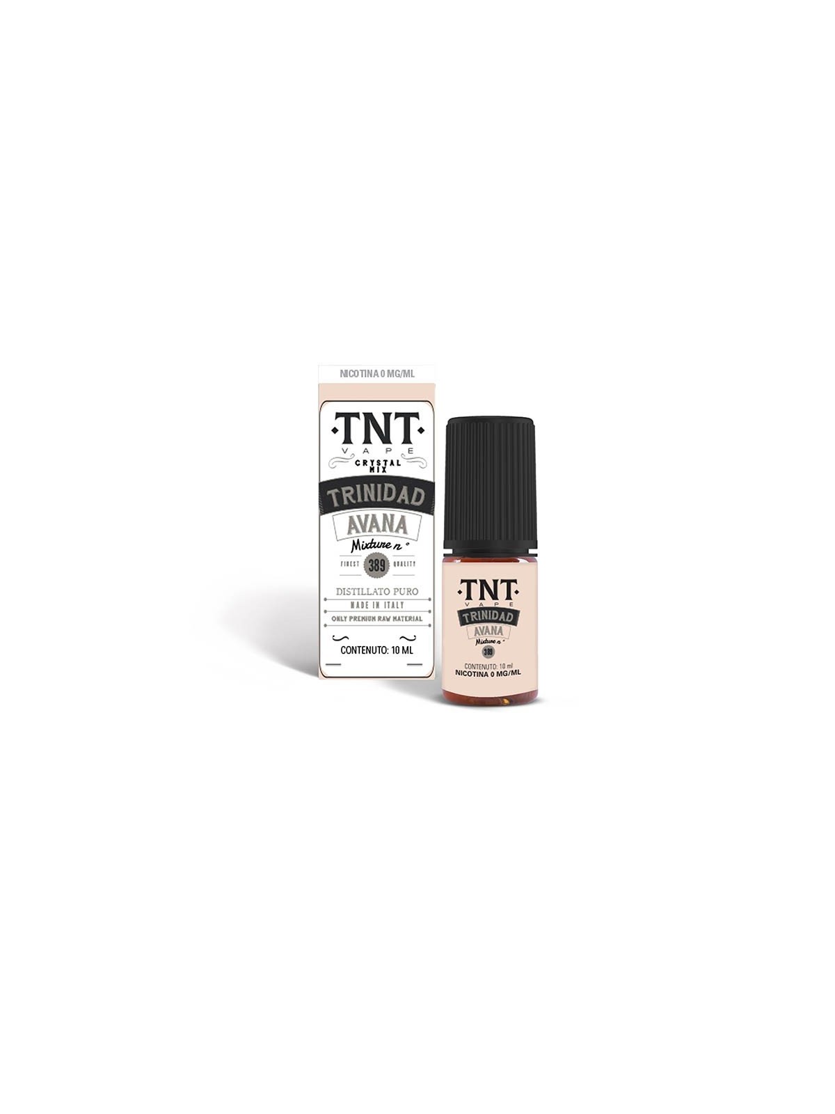 TNT Vape - Distillati Puri TRINIDAD AVANA MIXTURE 389 - Liquido pronto 10ml
