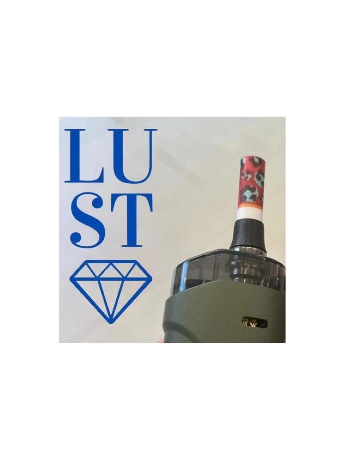01 Vape - LUST - DRIP TIP 510 PER ATOM compatibile con filtro kiwi