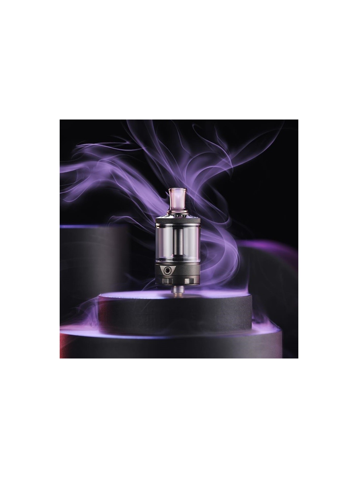 Ambition Mods - Design by The Vaping Gentlemen Club - BI2HOP MTL RTA (BISHOP V2) - 4ml - Gunmetal