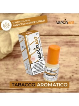 Vaporart - Distillati - TABACCO AROMATICO 0mg/ml - Liquido pronto 10ml