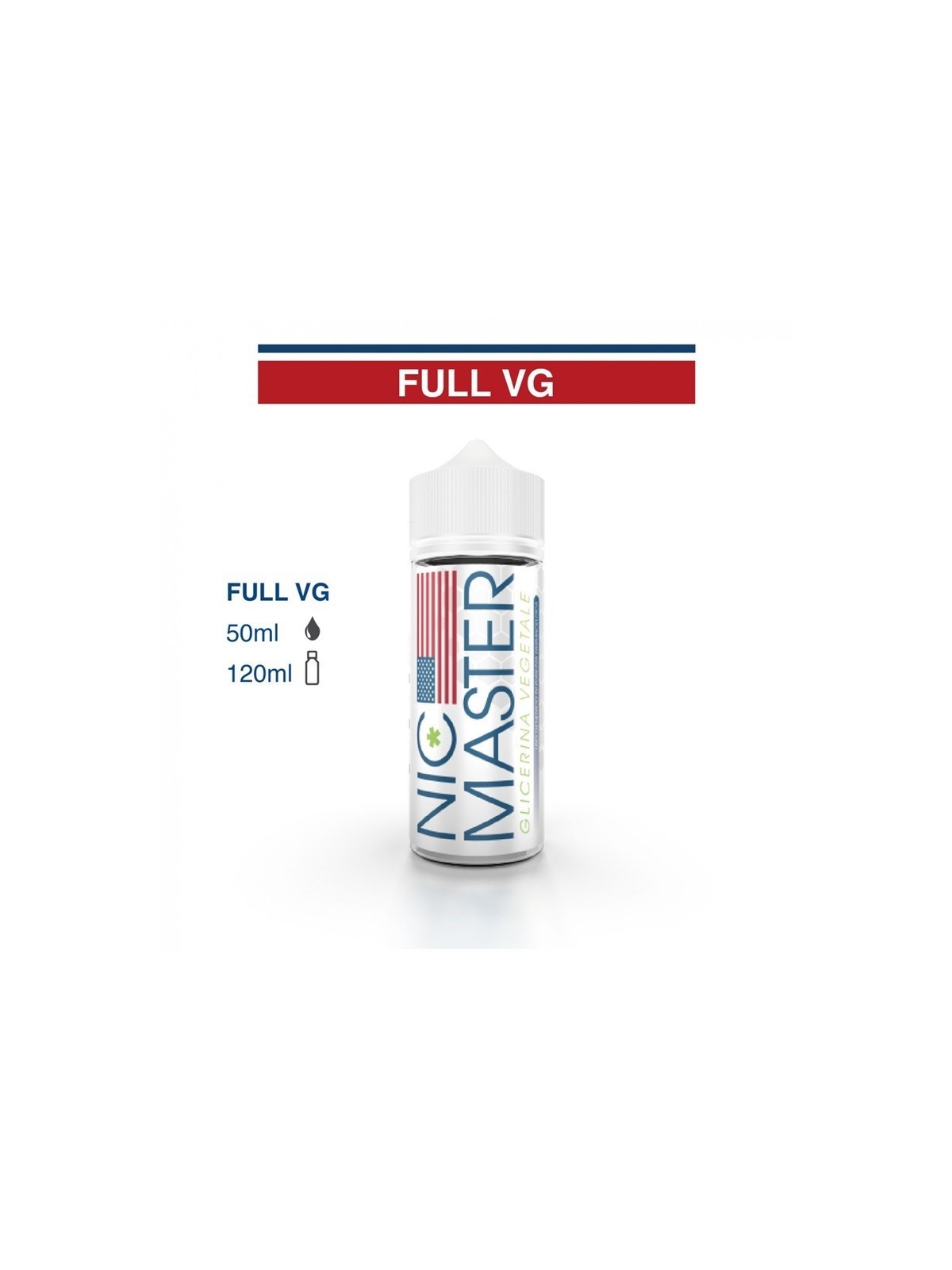 Nic Master - 50ml in 120ml Flasche VEGETABLE GLYCERIN