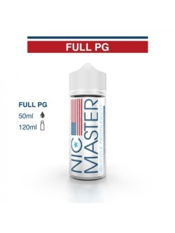Nic Master - 50ml en flacon de 120ml PROPYLENE GLYCOLS