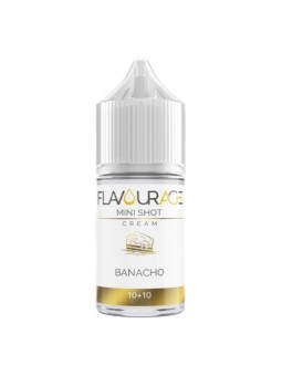 MINI SHOT - Flavourage - Cream - BANACHO - aroma 10+10 in flacone da 30ml