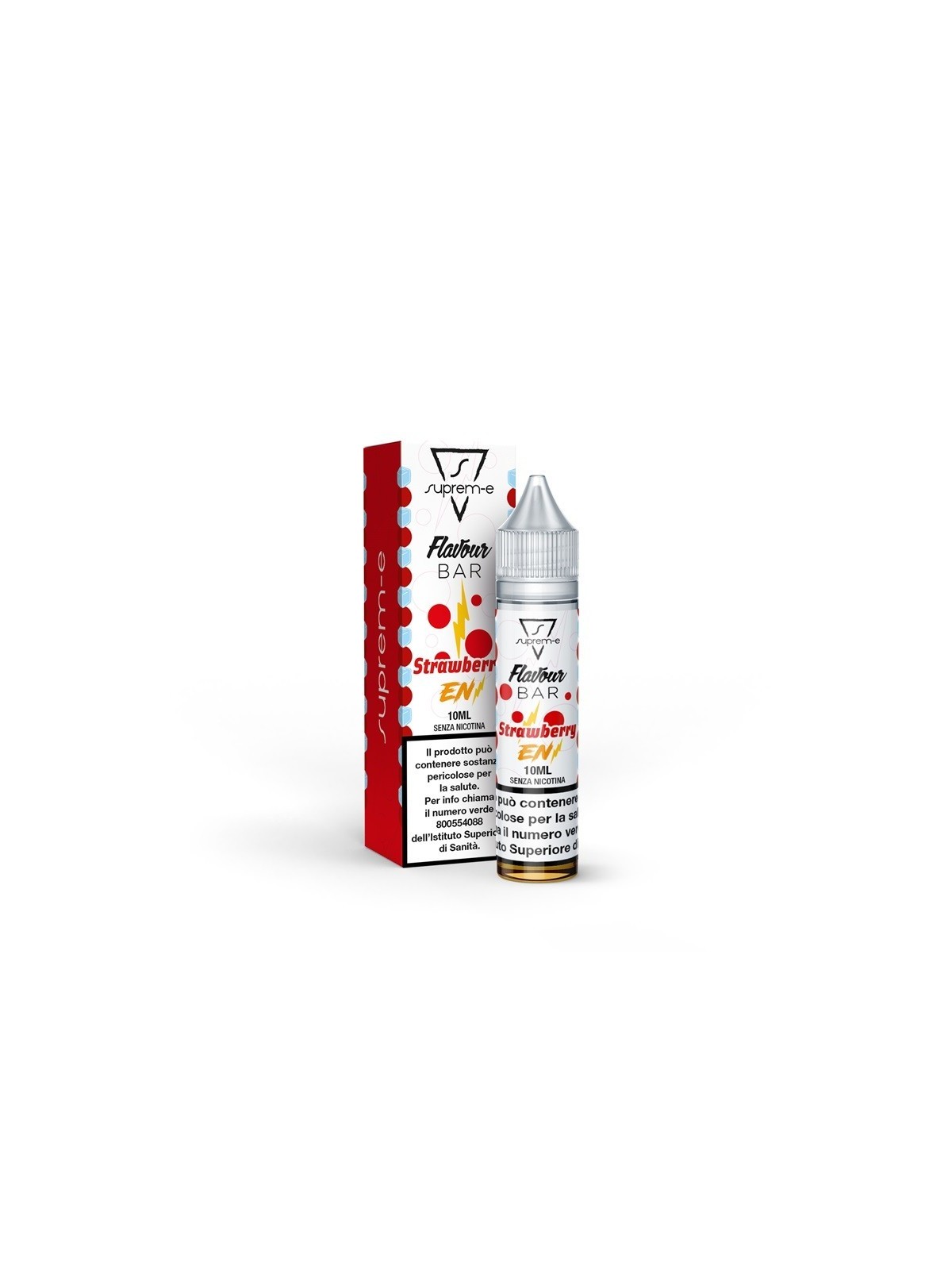 MINI SHOT - Suprem-e - Flavour Bar - STRAWBERRY ENERGY - aroma 10+10 in flacone da 20ml