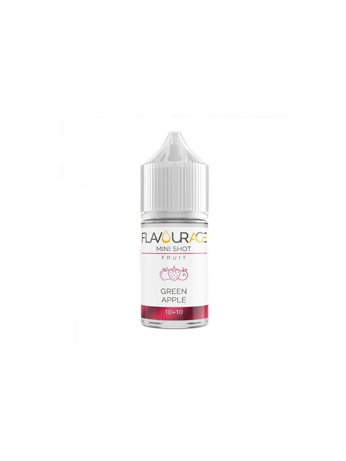 MINI SHOT - Flavourage - Fruit - GREEN APPLE - aroma 10+10 in flacone da 30ml