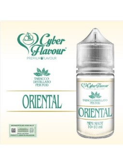 MINI SHOT - Cyber Flavour - Tabacco Distillato per Pod - ORIENTAL - aroma 10+10 in flacone da 30ml