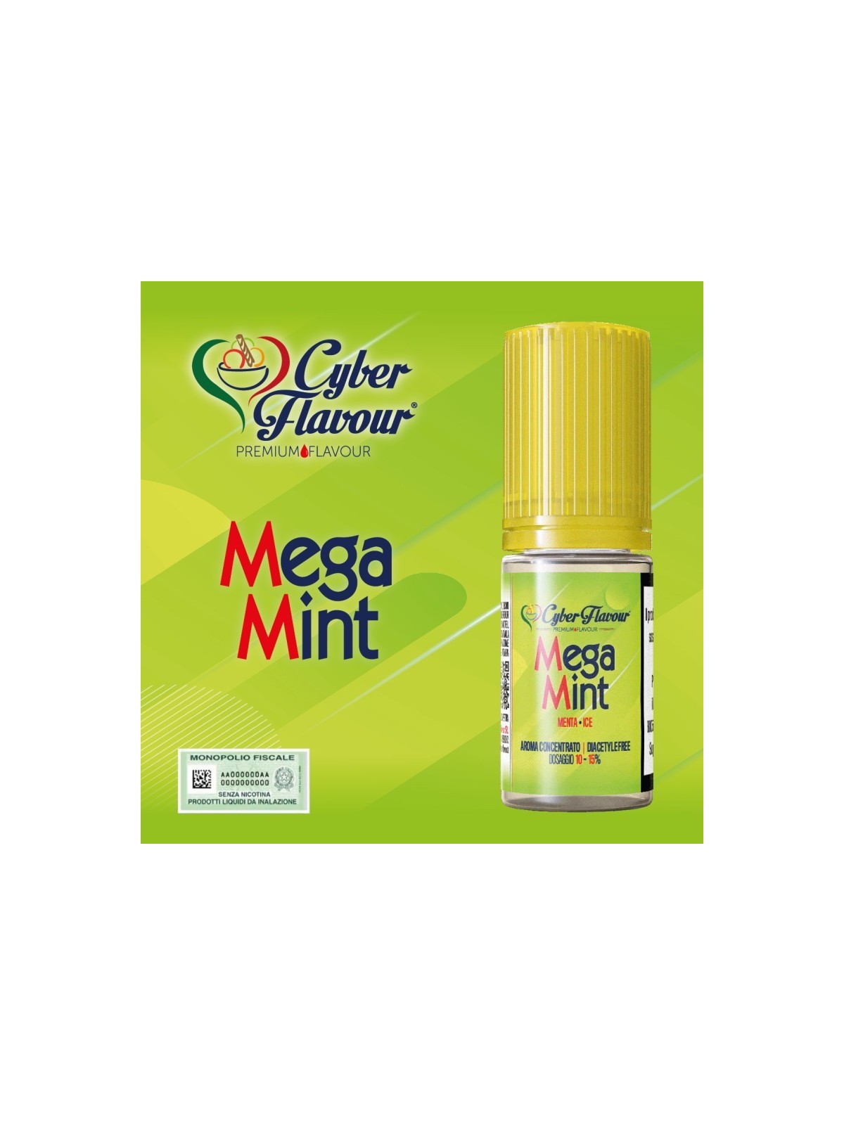 Cyber Flavour - Fruttati - MEGA MINT - aroma 10ml