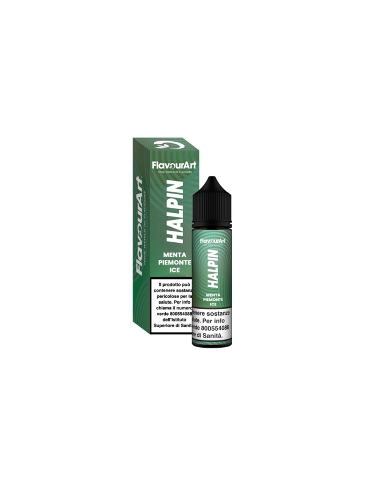 SHOT - Flavour Art - Mente Ghiacciate - HALPIN - aroma 20+40 in flacone da 60ml