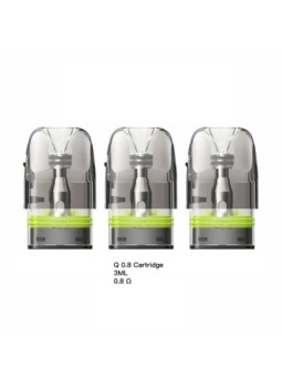 Geekvape - POD DI RICAMBIO da 3ml SERIE Q SIDE FILL 0,8ohm - 3 PEZZI