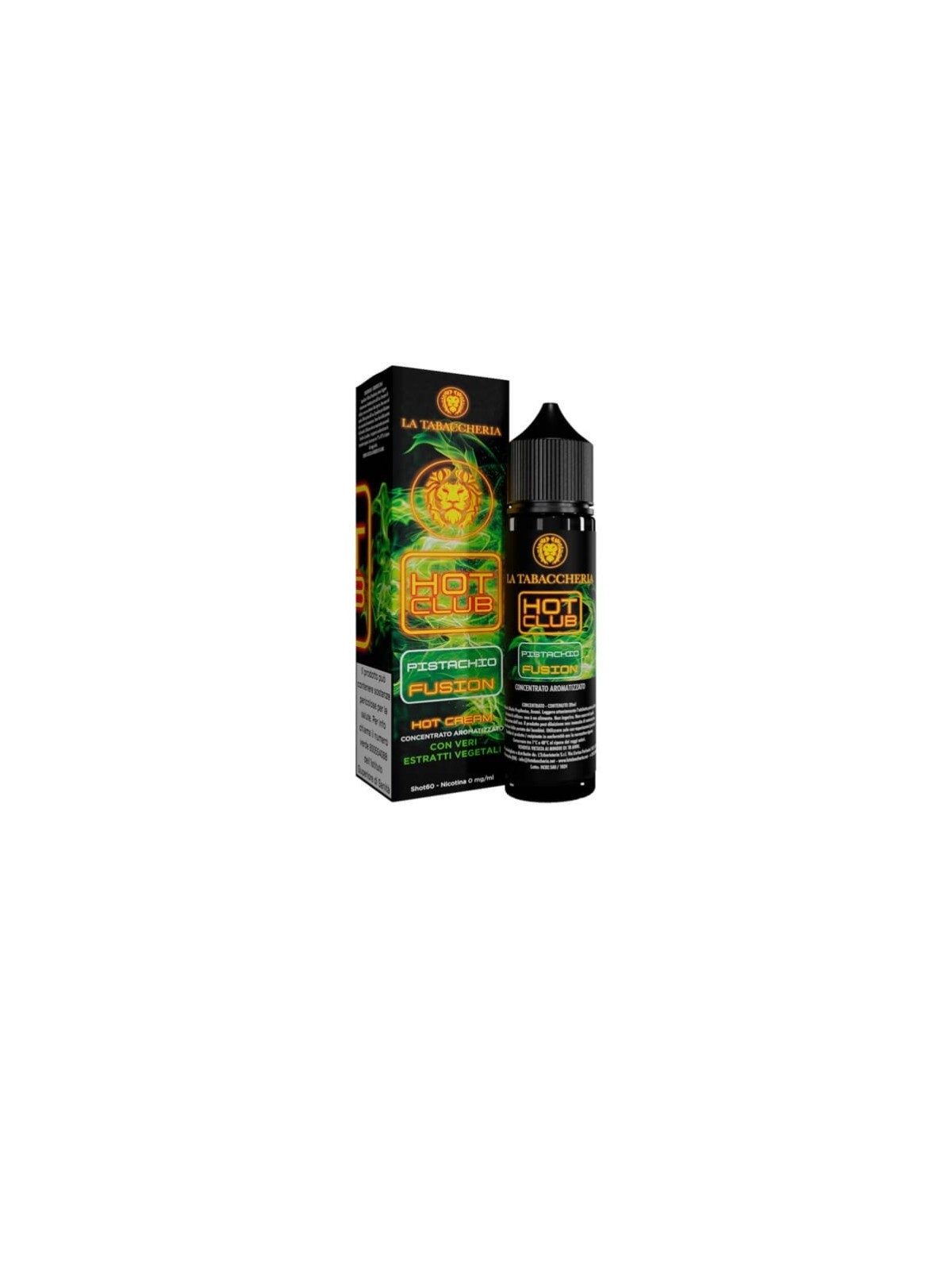 SHOT - La Tabaccheria - Hot Club - PISTACCHIO FUSION - aroma 20+40 in flacone da 60ml