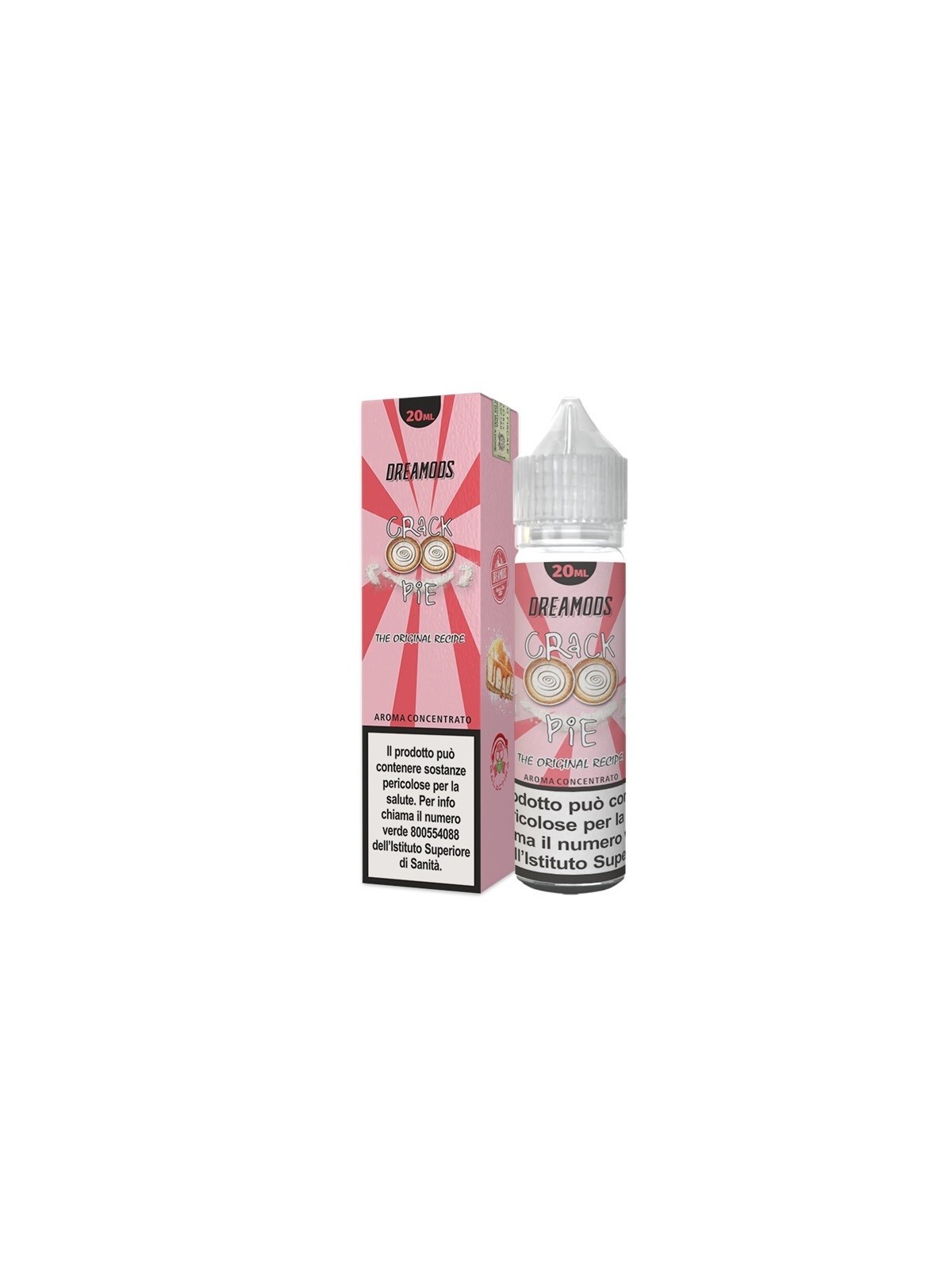SHOT - Dreamods / Food Fighter - Linea Americani - CRACK PIE - aroma 20+40