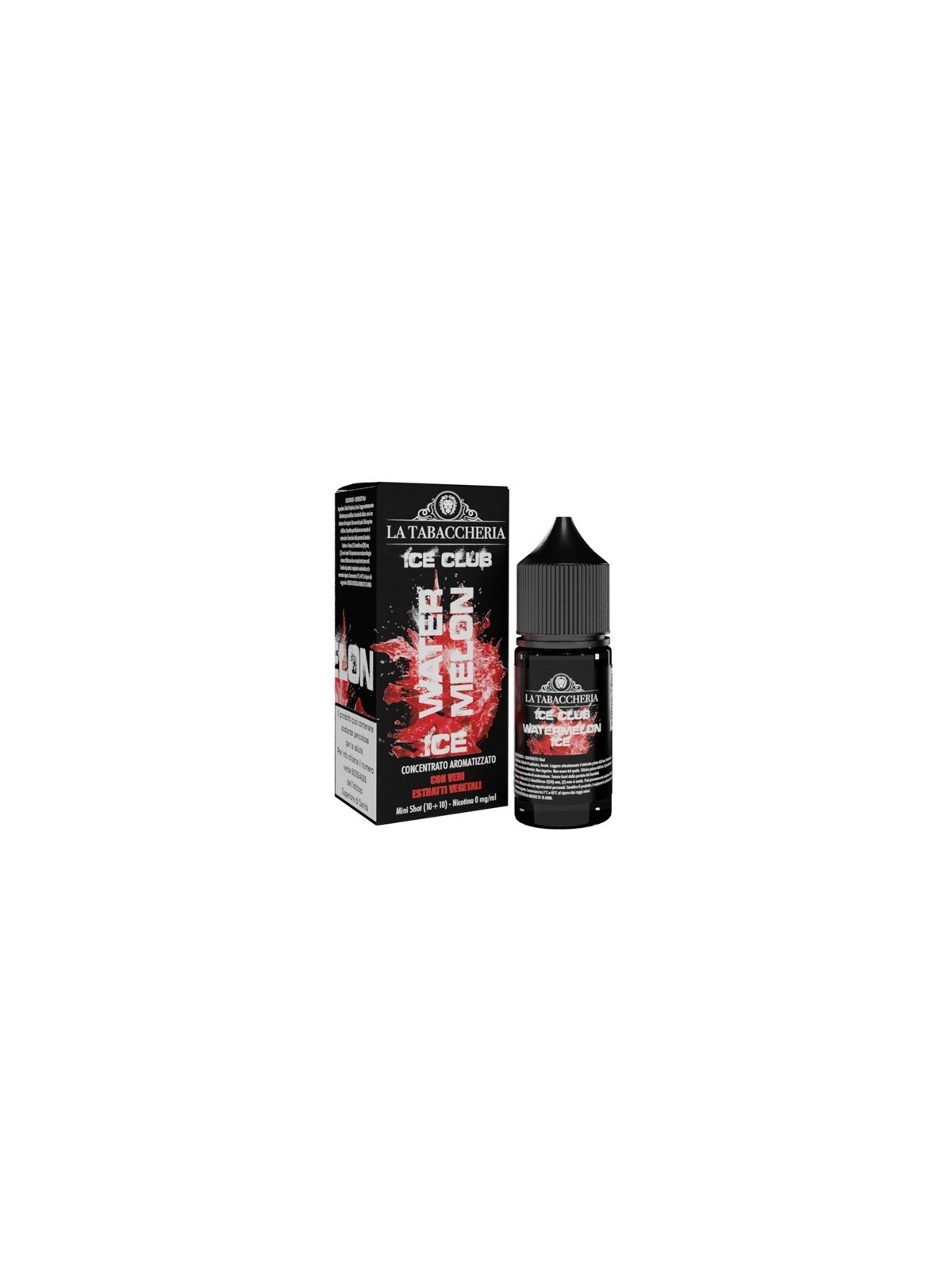 MINI SHOT - La Tabaccheria - Ice Club - WATERMELON ICE - aroma 10+10 in flacone da 30ml
