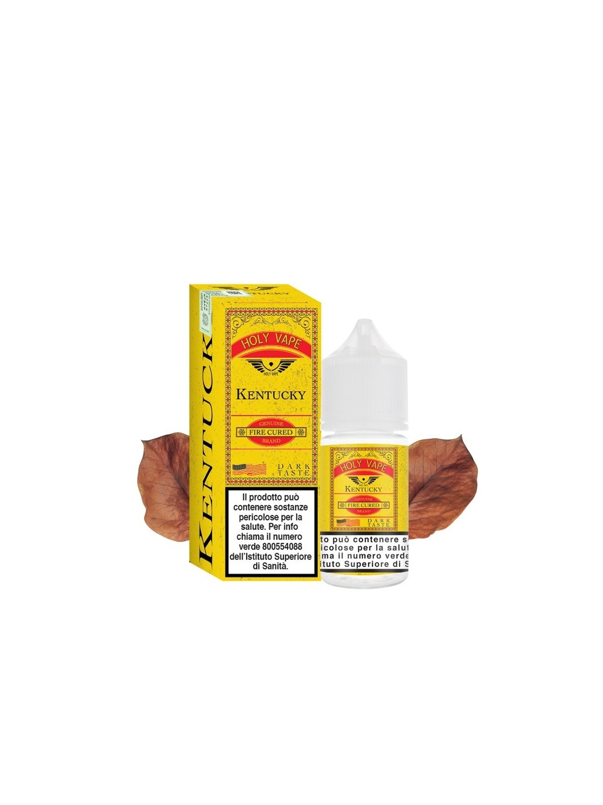 MINI SHOT - Holy Vape - Tobacco Idrolati - AMERICAN KENTUCKY - aroma 10+20 in flacone da 30ml