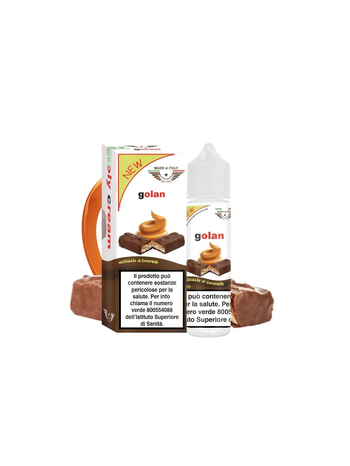 SHOT - Holy Vape - Cream - GOLAN - aroma 20+40 in flacone da 60ml