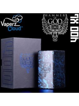 Vaperz Cloud - HAMMER OF GOD 400 XL - Plasma Blue