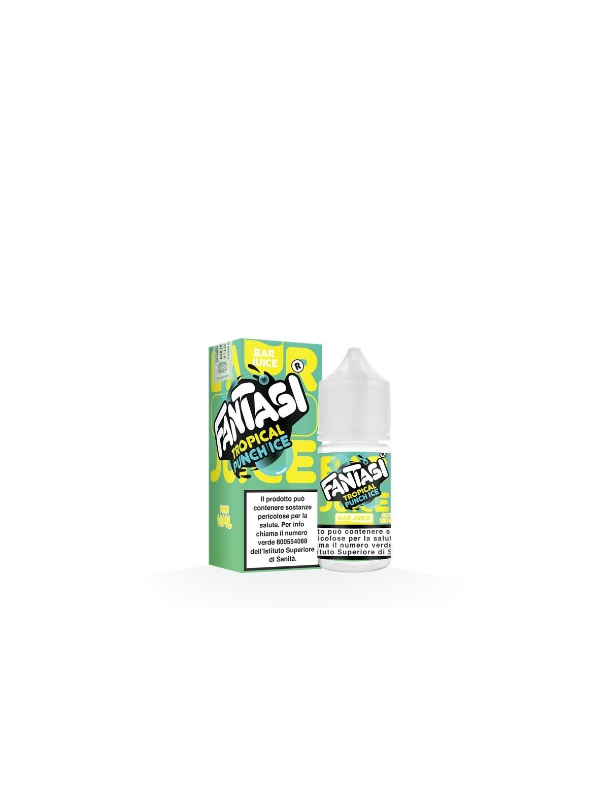 MINI SHOT - Fantasi - TROPICAL PUNCH ICE  - aroma 10+10 in flacone da 30ml