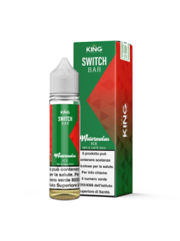 SHOT - King Liquid - Switch Bar - WATERMELON ICE - aroma 20+40 in flacone da 60ml