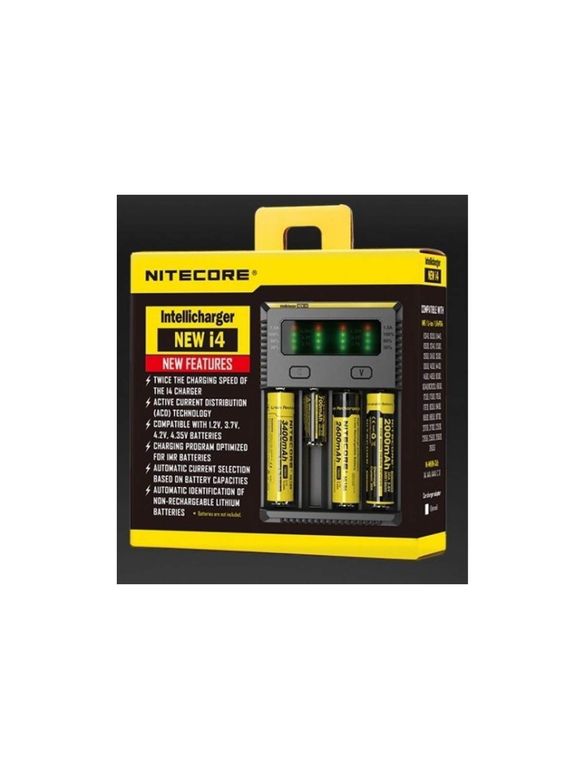 Chargeur Nitecore INTELLICHARGER NEW i4